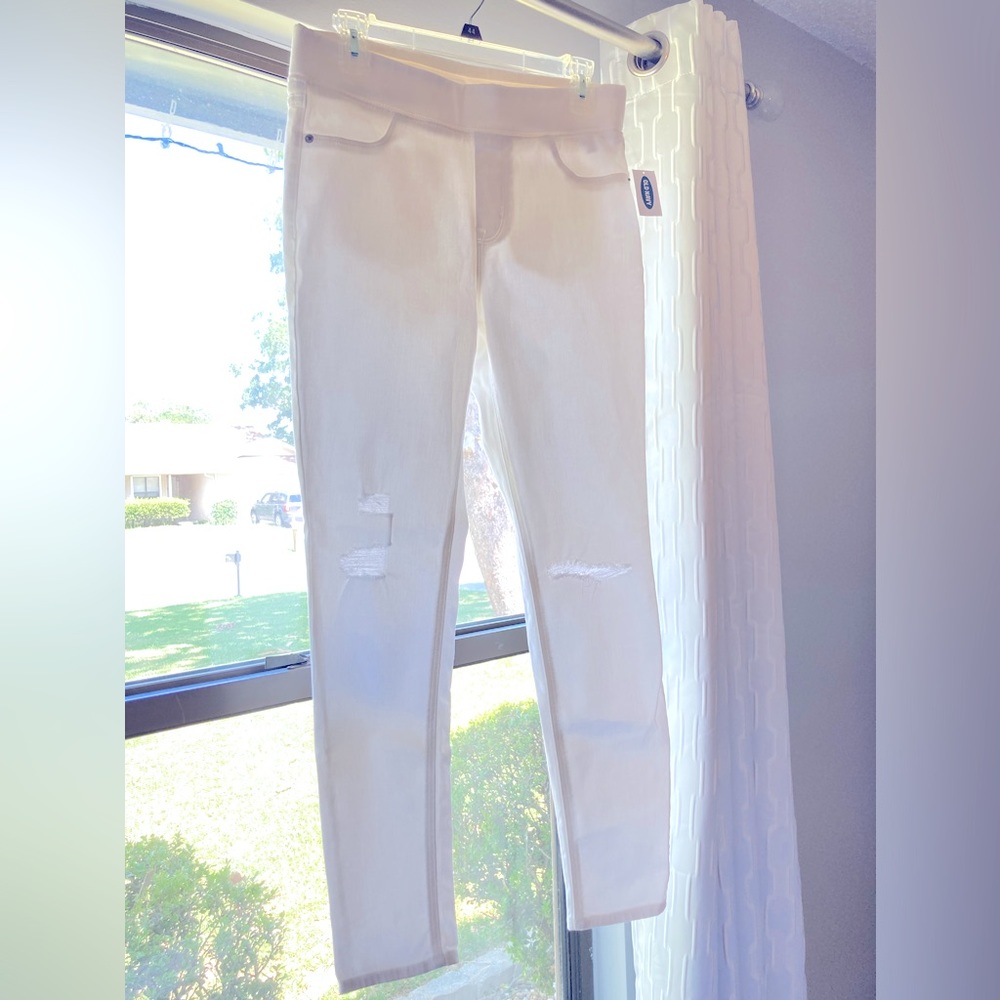 NWT Old Navy Rockstar Super Skinny Mid-Rise Jeggings